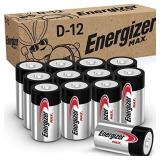 Energizer MAX D Batteries, Premium Alkaline D Cell Batteries MultiPack