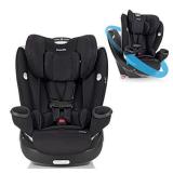 Evenflo Gold Revolve360 Rotational All-in-1 Convertible Car Seat Swivel Car Seat Rotating Car Seat for All Ages Swivel Baby Car Seat Mode Changing 4120Lb Car Seat and Booster Car Seat, Onyx