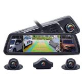 Stream Media Rearview Mirror