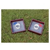 Triumph Tournament Outdoor Washer Toss Game Includes 6 Steel Washers and Easily Transportable