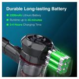 INSE N6 Cordless Vacuum, 12KPa Powerful Vacuum Cleaner with 160W Motor, 4-in-1 Stick Vacuum, Rechargeable Handheld Vacuum Cleaner for Home Hard Floor Carpet Pet Hair