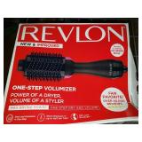 Revlon One-Step Hair Dryer and Volumizer Hot Air Brush, Black Blow Dryer