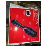 Revlon One-Step Hair Dryer and Volumizer Hot Air Brush, Black Blow Dryer
