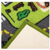 JOYIN 2 Pack Playmat City Life Carpet Playmat for Kids Age 3+, Jumbo Play Room Rug, City Pretend Play