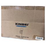 XiNBEi Lighting Wall Sconce 1 Light Sconces Wall Lighting with Glass, Modern Bathroom Vanity Light Brushed Nickel Finish XB-W1227-BN