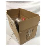 XiNBEi Lighting Wall Sconce 1 Light Sconces Wall Lighting with Glass, Modern Bathroom Vanity Light Brushed Nickel Finish XB-W1227-BN