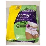 Always Discreet Underwear Culottes