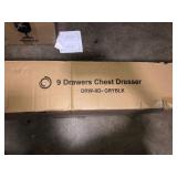 Sorbus 9 Drawers Dresser - Furniture Storage Chest Organizer Bedroom Unit - Gray Gray & in Black