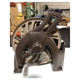 Ames Neverleak 225 ft. Wall Mount Autowinder Brown Hose Cart with Hose Guide - Case Of: 1;