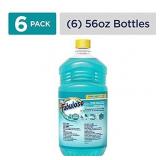Fabuloso All Purpose Cleaner, Ocean Paradise, Bathroom Cleaner, Toilet Cleaner, Floor Cleaner, Shower and Glass Cleaner, Mop Cleanser, Kitchen Pots and Pans Degreaser, 56 Fluid Ounce (Pack of 6) (1530