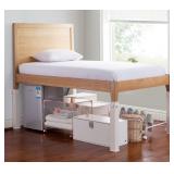 DormCo Suprima Ultimate Height Bed Risers - Carbon Steel - White