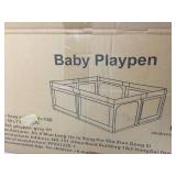 Baby Playpen 59x71 inches Gray Suite