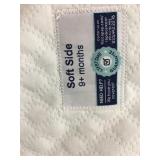 hiccapop Pack and Play Mattress Pad [Dual Sided] w/Firm Side (for Babies) & Soft Memory Foam Side (for Toddlers) | Memory Foam Play Yard Mattress | Playard Matress Fits (38"x26") Pack N Play Playpens