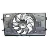TYC 621100 Chevrolet Cobalt Replacement Radiator/Condenser Cooling Fan Assembly