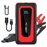 Car Jump Starter, 2000A Peak Portable Battery Jump Starter, 12V Battery Booster (up to 8.0L Gas, 7.0L Diesel Engine) 20000mAh Lithium Jumper Power Pack with Dual USB Quick Charge 3.0,LCD Screen