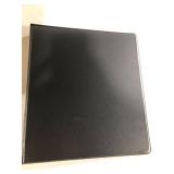 Samsill Durable 1 Inch D Ring Black Binder/customizable Clear View Binder - 12-PACK