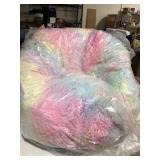 Delta Children Snuggle Foam Filled Chair - Better Than a Bean Bag Chair, Toddler Size, Tie Dye