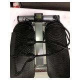 Sunny Health & Fitness Mini Stair Stepper Machine with Resistance Bands for At Home Workout, Cardio, NO. 012-S