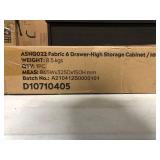 WLIVE Storage Tower with 6 Drawers, Organizer Unit for Bedroom, Living Room, Closets