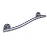 Keeney GB2022-24PC Wave Designer Grab Bar, Polished Chrome, 24 Inch