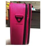 Ktaxon Professional Extra Large Oxford Storage Beauty Makeup Nail Salon Cosmetic Travel Case Pink