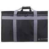 BELLEFORD Insulated Food Delivery Bag XXL - 23x14x15" Waterproof Grocery Storage [Warm & Cool] - Buffet Server, Warming Tray, Lunch Container Store - Pizza Box, Chafing Dish & Casserole Carrying Case