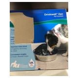 PetSafe Drinkwell Zen Stainless Steel Dog and Cat Water Fountain, 128 oz.