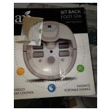 Artnaturals Foot Spa Massager Therapeutic Heated Bubble Bath with Temperature Control