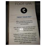 Artnaturals Foot Spa Massager Therapeutic Heated Bubble Bath with Temperature Control