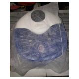 Misiki Foot Spa Misiki Foot Bath Massager with Heat Bubbles Vibration and Auto Shut-Off; 4 Massage Rollers and Pedicure Stone for Acupressure Shiatsu Massage to Relax Feet Muscle