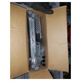 STORAGE MANIAC Under Sink 2 Tier Expandable (Width & Height) Shelf Organizer, Under Sink Organizer and Storage with 10 Removable Steel Panels for Kitchen, Bathroom - from 18 to 30 Inches