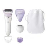 Philips - SatinShave Prestige Wet/Dry Electric Shaver - White