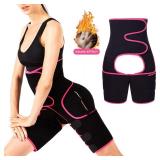 MIZATTO Waist Trainer for Women, 3 in 1 Neoprene Full Body Workout Sweat Belt