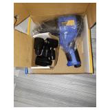 Hausse 1/2" Heavy-Duty Air Impact Wrench, Lightweight Air Impact Gun Drive Wrench with 630 Ft-lbs High Torque Output, Adjustable Power, 10 Wrench Sockets Heavy Duty Wrench Kit