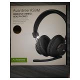 Avantree AS9M Bluetooth Over Ear Headphones with Detachable Boom Mic for Phone Call, Home Office PC Computer, Clear Voice & HiFi Sound Quality, Extra Comfortable & Lightweight, 40H, Wireless & Wired