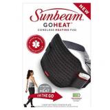 Sunbeam - Cordless Heating Pad - Gray