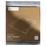 Etekcity Digital Body Weight Bathroom Scale with Step-On Technology, 440 Pounds, Body Tape Measure Included