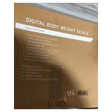 Etekcity Digital Body Weight Bathroom Scale with Step-On Technology, 440 Pounds, Body Tape Measure Included
