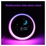 Time to Wake Alarm Clock for Kids, Children