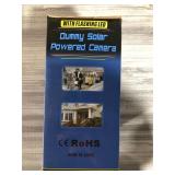 Solar Battery Powered, Fake Security Camera, Dummy Cameras, Realistic Look, Easy to Install,