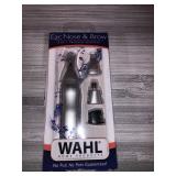 Wahl Ear, Nose, & Brow Trimmer Clipper â Painless Eyebrow & Facial Hair Trimmer for Men & Women, Battery Included Electric Groomer