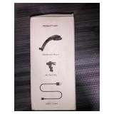 Nalwort Wireless Car Charger 15W Qi Fast Charge with Metal Frame Dashboard and Air Vent Phone Holder Auto Clamping Wireless Car Charger Mount Compatible for iPhone 11/XR/X, Samsung S20/S10 and More