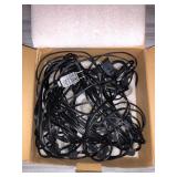 Outdoor String Lights Newpow 48ft with 23+2 Spare Bulbs, Shatterproof Dimmable Waterproof, LED 1W 60LM 2200K Warm Glow for Indoor/Outdoor Decoration and Lighting -Black Wire