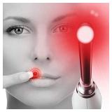 Luminance RED - Clinically Proven Cold Sore & Canker Sore Treatment - FDA Cleared Light Therapy Laser Device to Remedy & Prevent Mouth Sores, Herpes and Fever Blisters
