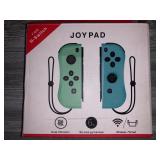 THAVENFLY Controller Replacement Campatiable for Nintendo Switch - Left and Right Neon Joycon Pad with Wrist Strap, Alternatives for Nintendo Switch Controllers, Wired/Wireless L/R Switch Remotes