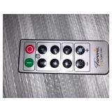 Furora Lighting Blue Decorative Flameless Candles Remote Controlled Set of 8, Furora LIGHTING LED Pillar Candles and Votive Candles Battery Operated, Marble Decor Electric Candle Gift Set, Blue Candle