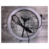 Tecelks 12â Selfie Ring Light with 62â Adjustable Tripod Stand and Phone Holder, LED Dimmable Ringlight with Remote, for Live Stream/Photography/Makeup/YouTube Video, Compatible with Cell Ph