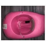 Child Pink Blinking Tiara Cowboy Hat