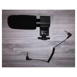 Digital Camera External Stereo Microphone Mic