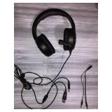 Black Gaming Headset with Microphone